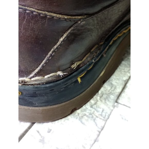 Doc Dr Martins 11194 Brown Leather Shoes Oxford AW004 Men's  Size 11 M - Picture 9 of 14